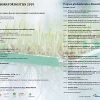 Program Výzkumná laboratoř rostlin 2019
