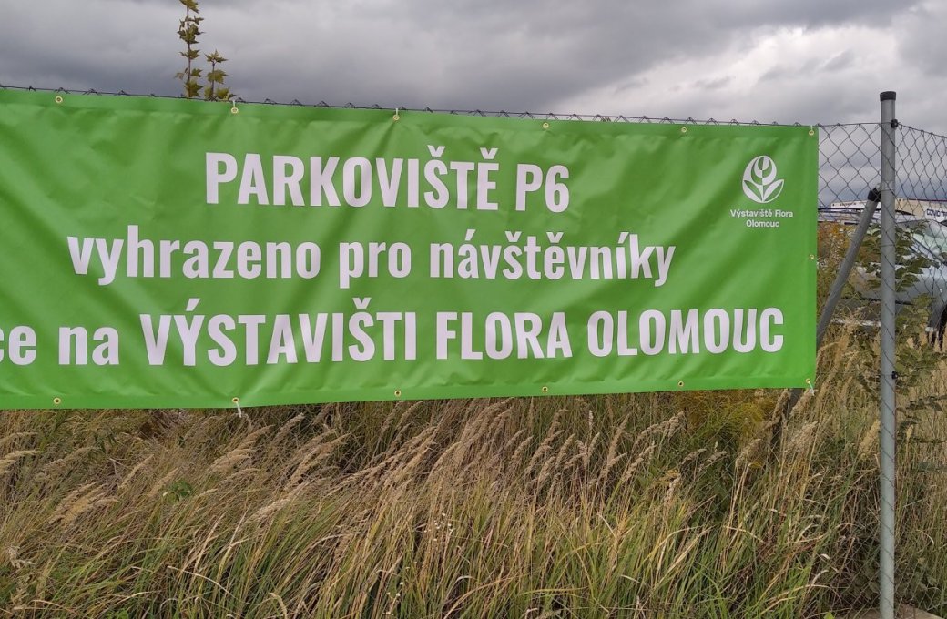 Kde parkovat a jak se dostat výstavu Flora Olomouc 2025? Praktické informace pro návštěvníky