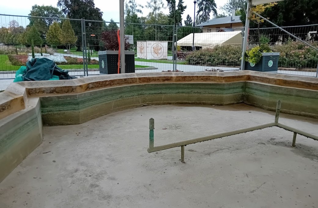 Restaurování fontány na Rudolfově aleji