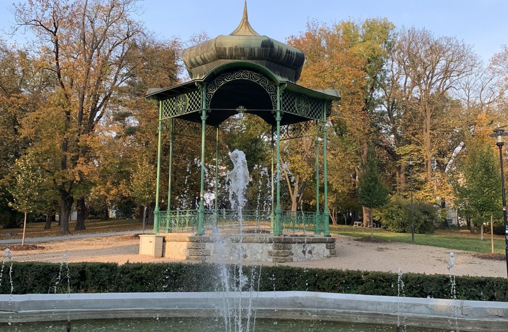 Historická fontána je opět v provozu