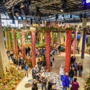 Chcete kousek hlavní expozice? Sloupy i květiny jsou k dispozici