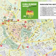 Kde parkovat na FLORA OLOMOUC HORTIKOMPLEX 2025?