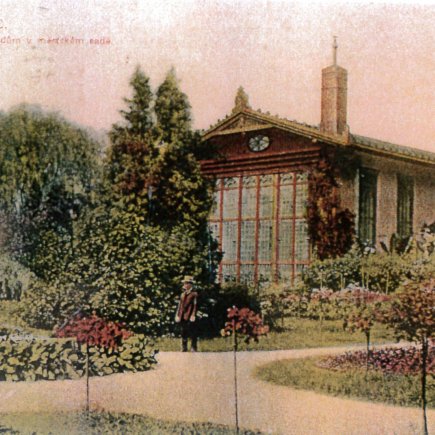Novorenesanční oranžérie v roce 1909