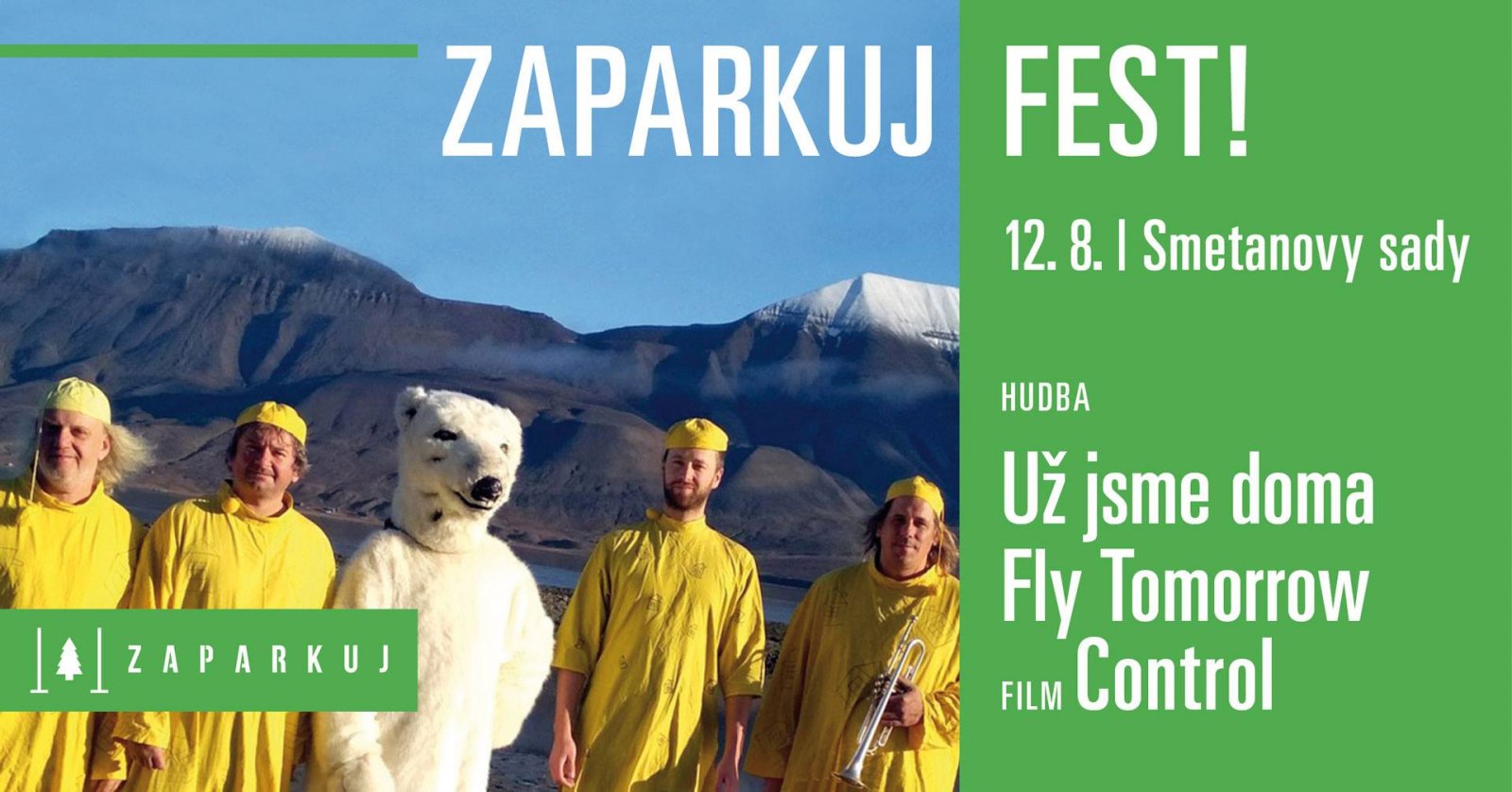 Zaparkuj Fest: Už jsme doma, Fly Tomorrow / Control