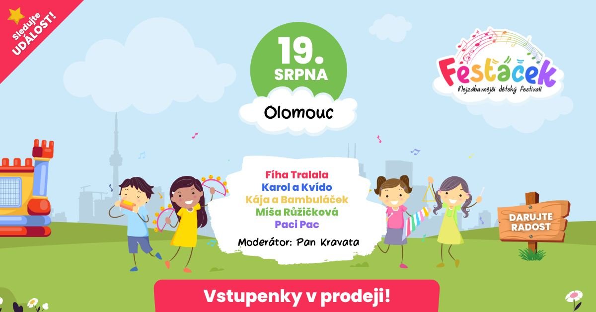 Dětský festival Fesťáček