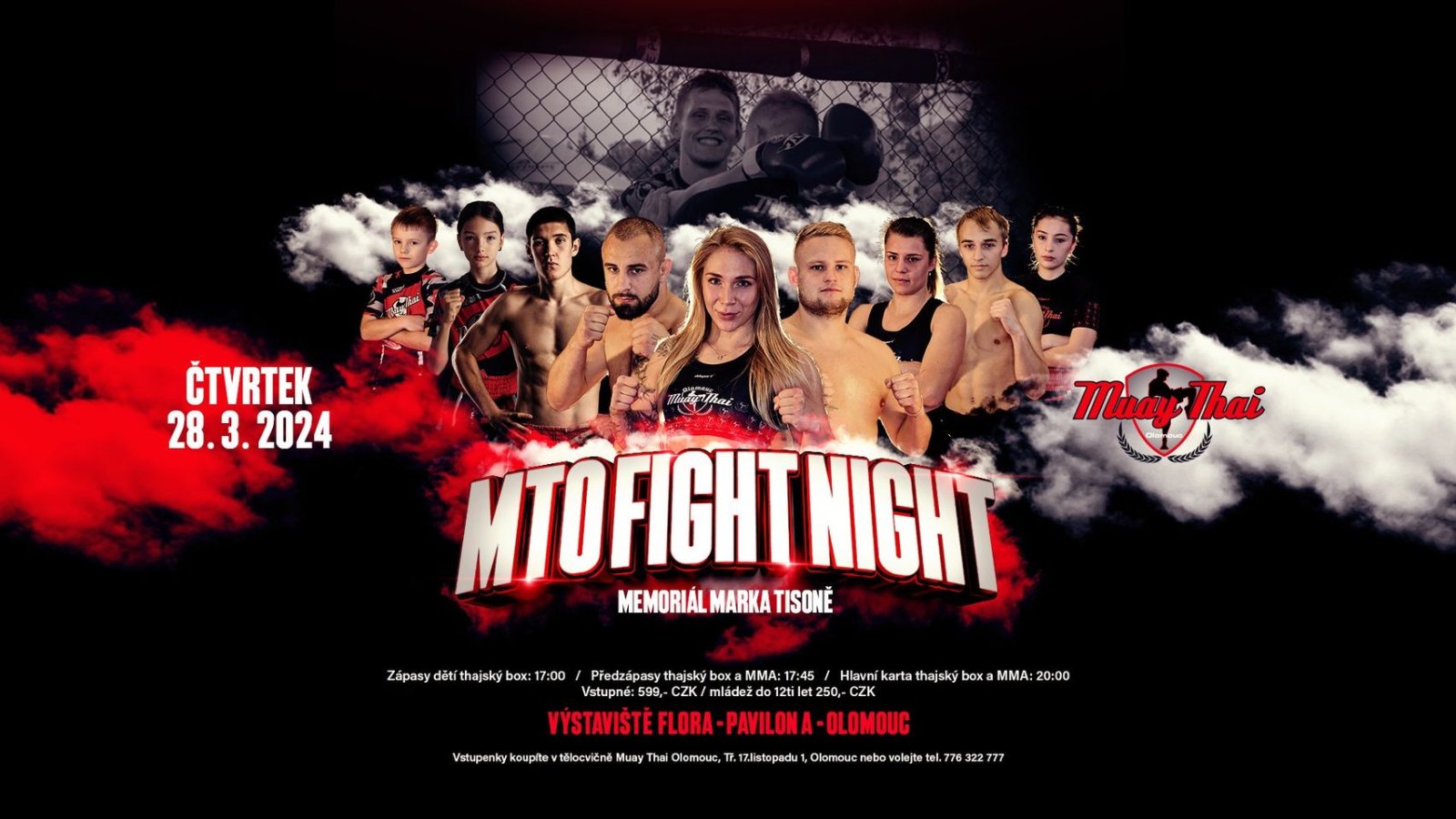 MTO FIGHT NIGHT: Memoriál Marka Tisoně 2024